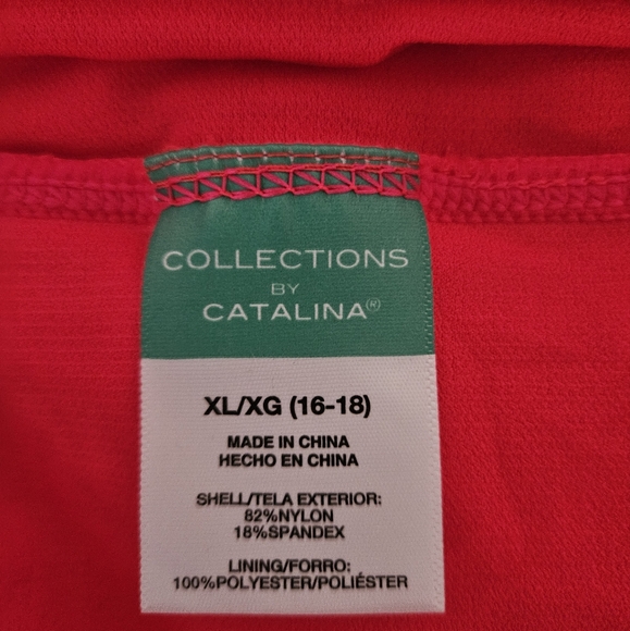 Collections by Catalina Skirt Swimsuit Drawstring Tummy Control - Picture 3 of 7